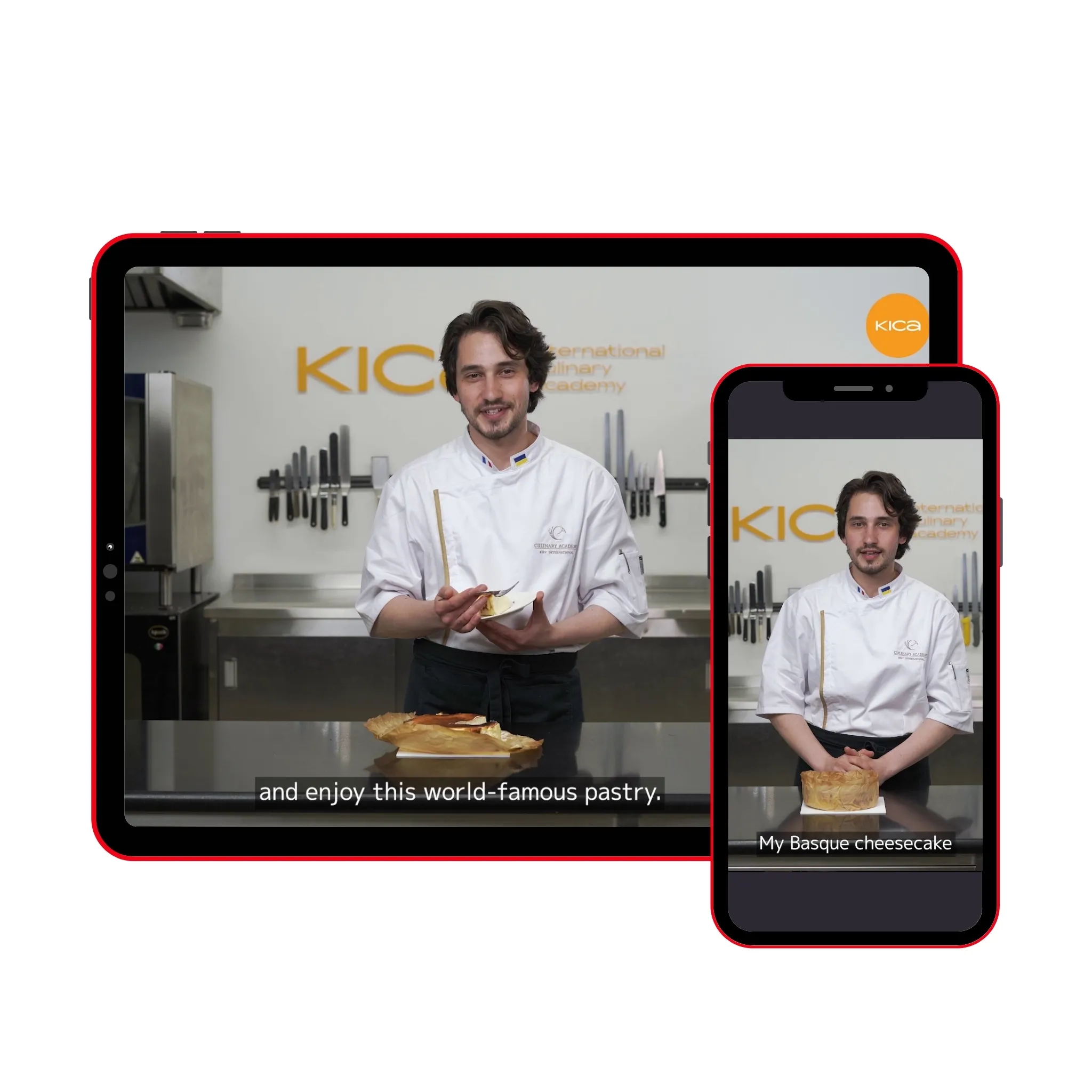 Basque Cheesecake by Oleksandr Trofimenkov Video Class - Image 3