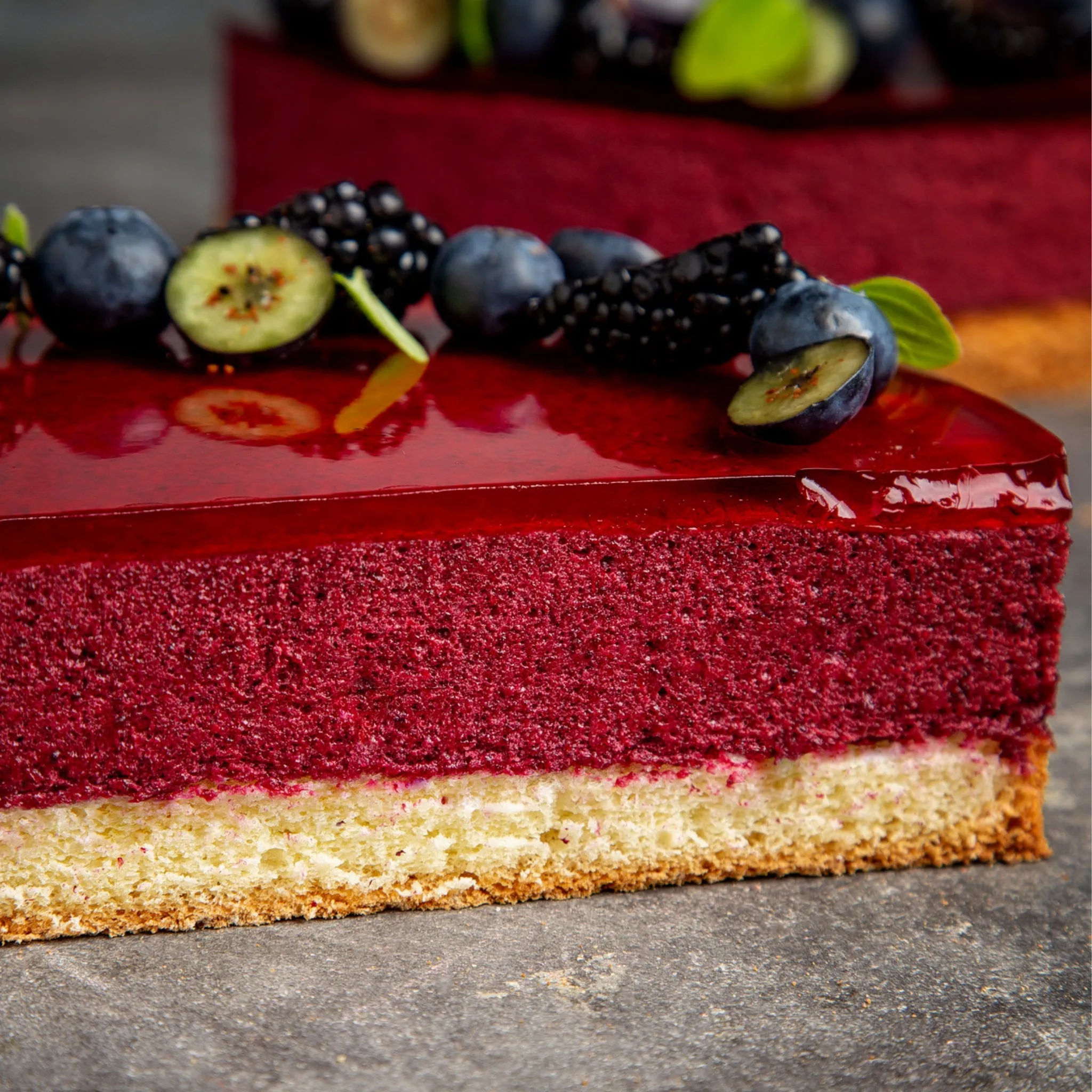 Blackcurrant Soufflé Cake by Oleksandr Trofimenkov Video Class - Image 5