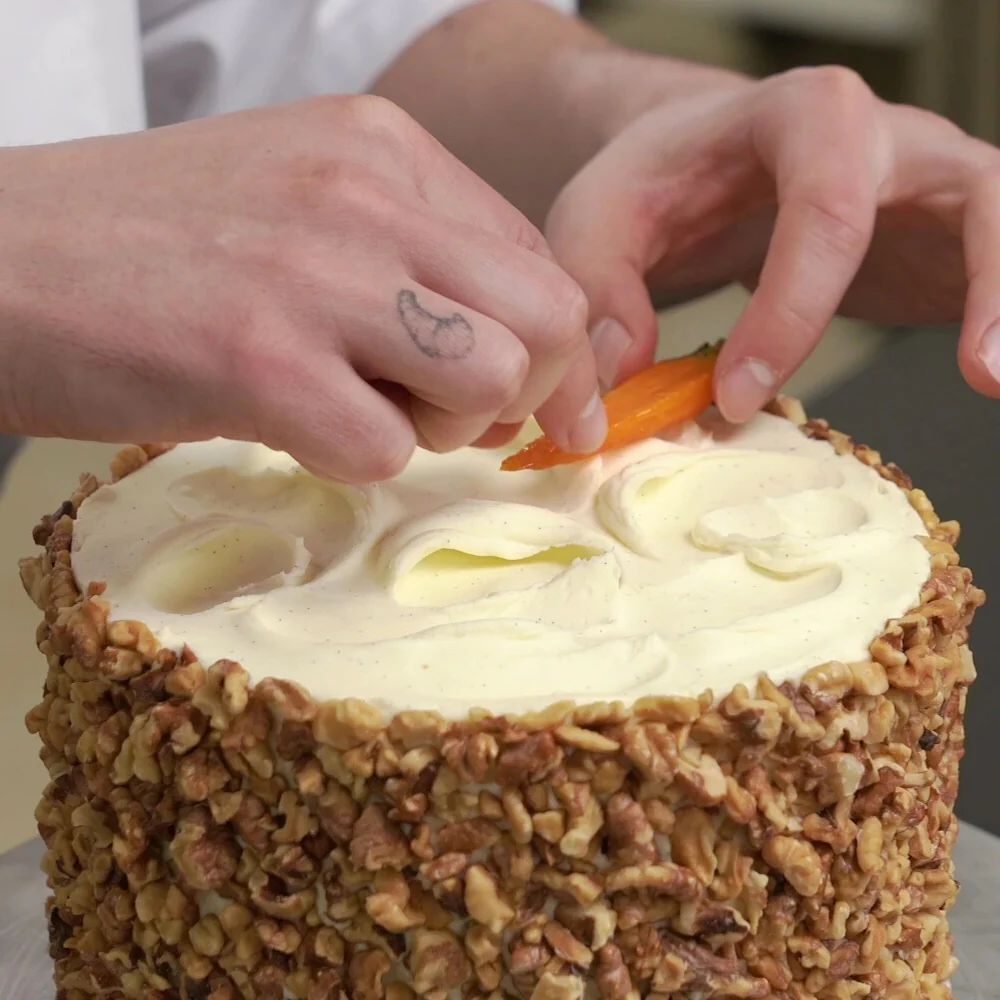 Carrot Sponge Cake by Oleksandr Trofimenkov Video Class - Image 4
