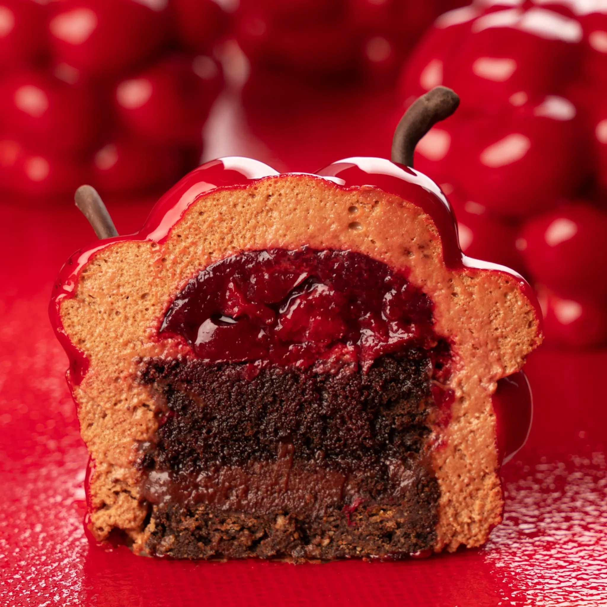 Cherry Individual Mousse Cake by Dinara Kasko Video Class - Image 2