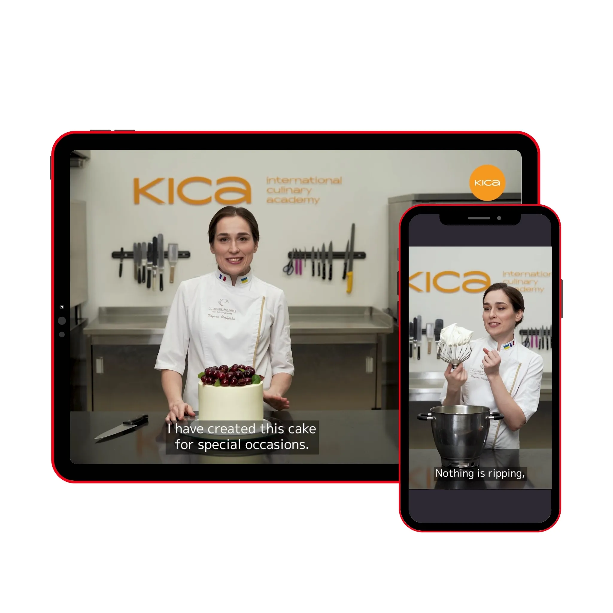 Cherry Velvet Vertical Honey Cake by Marusya Manko Video Class - Image 3