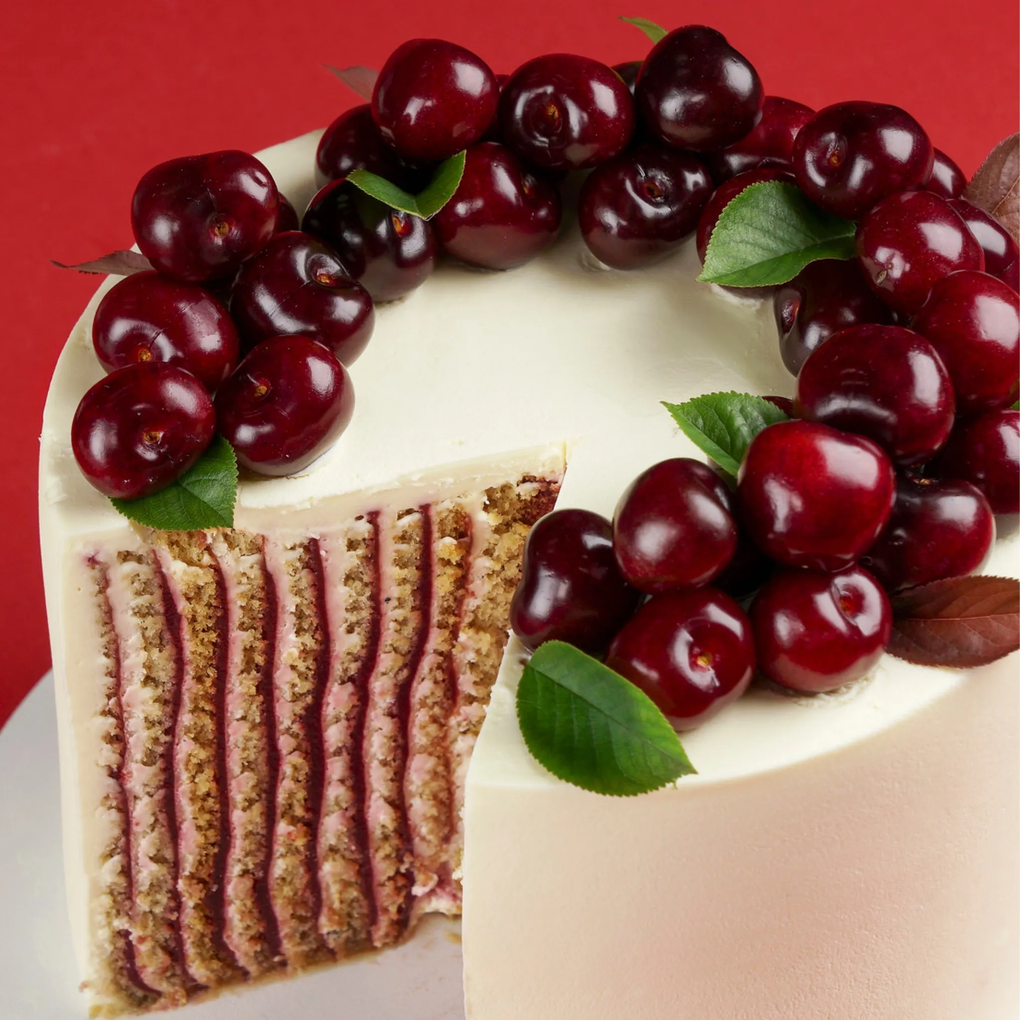 Cherry Velvet Vertical Honey Cake by Marusya Manko Video Class - Image 5