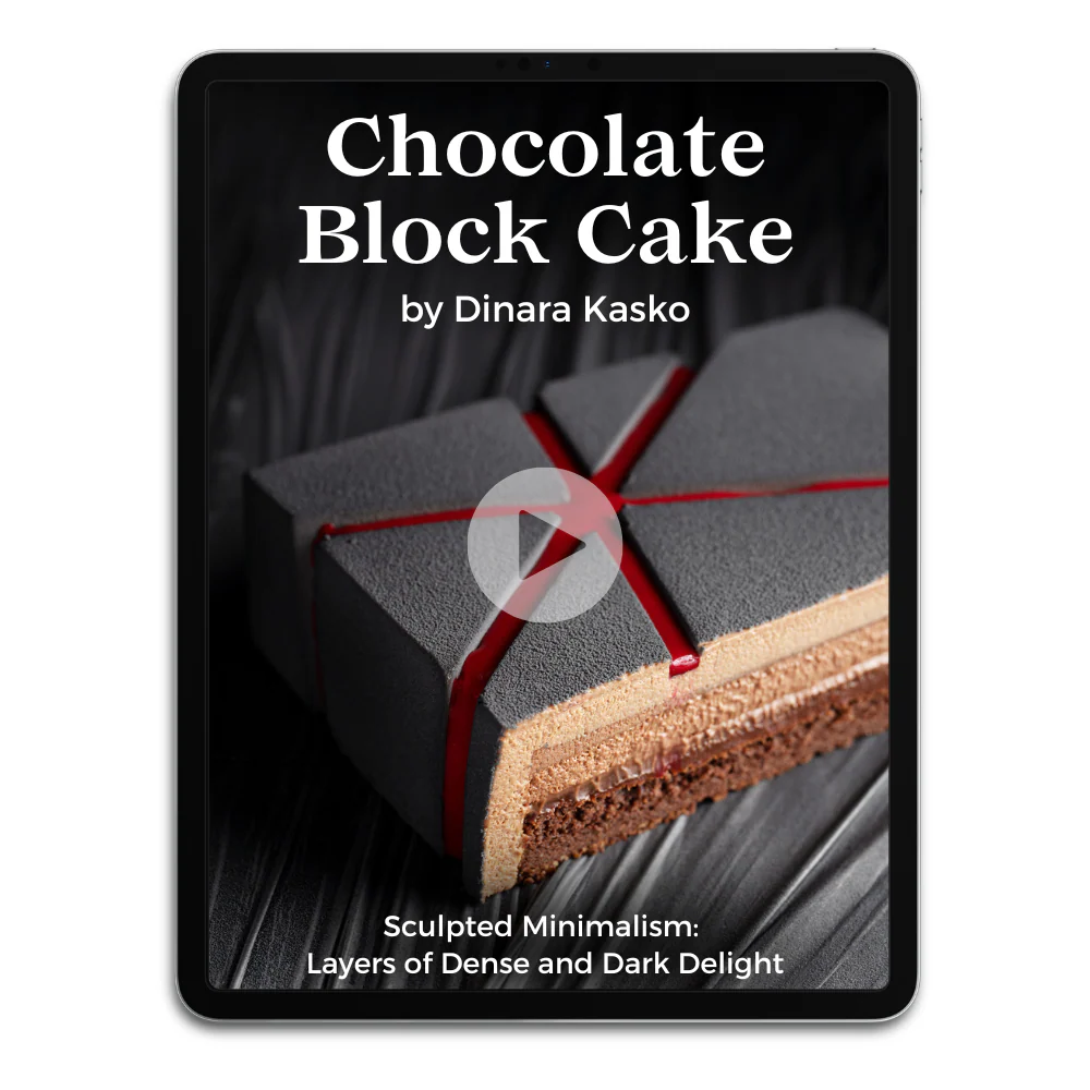 Chocolate Block Cake by Dinara Kasko Video Class