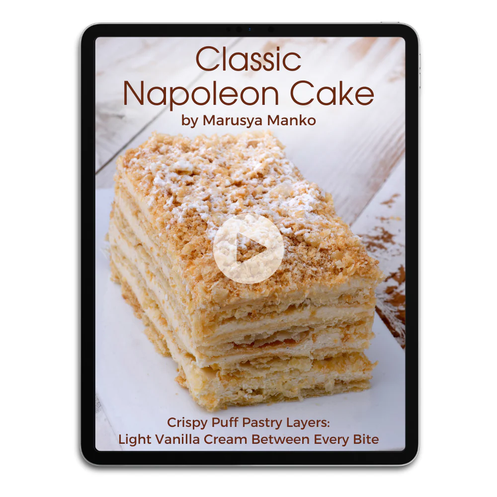 Classic Napoleon Cake by Marusya Manko Video Class