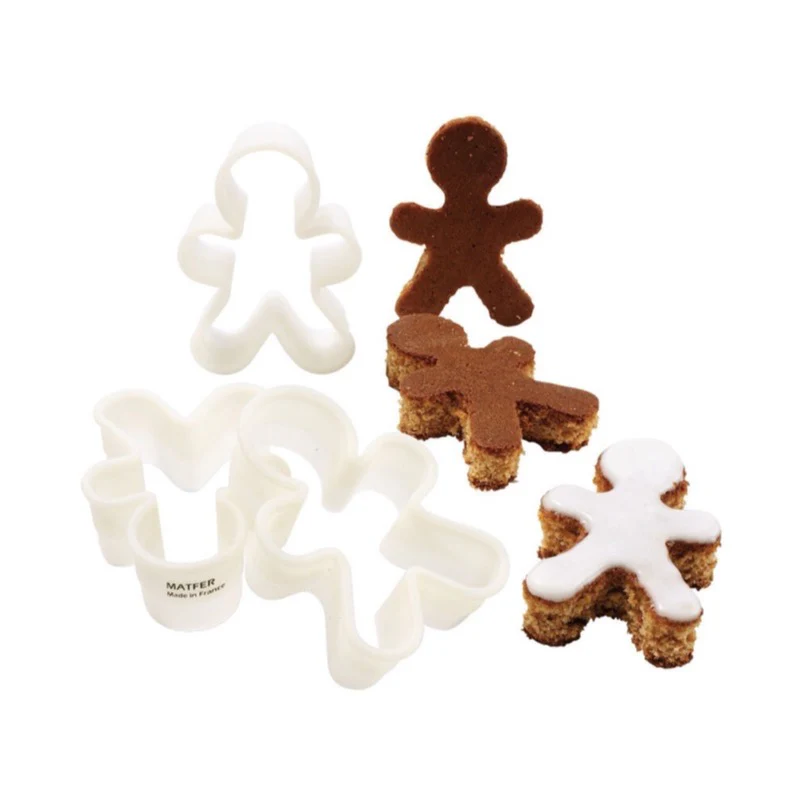 Exoglass Gingerbread Man Cutter 11x7.8x3.5 cm