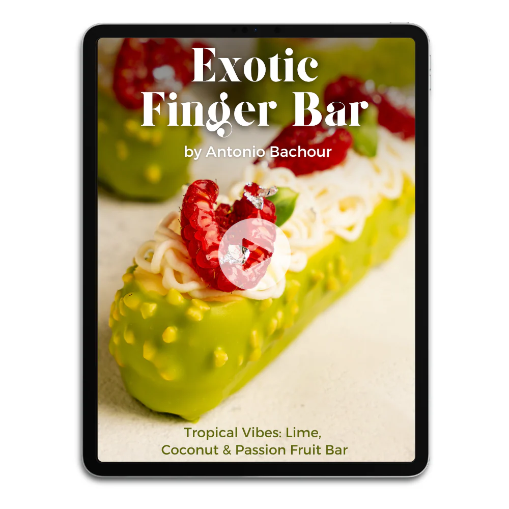 Exotic Finger Bar by Antonio Bachour Video Class