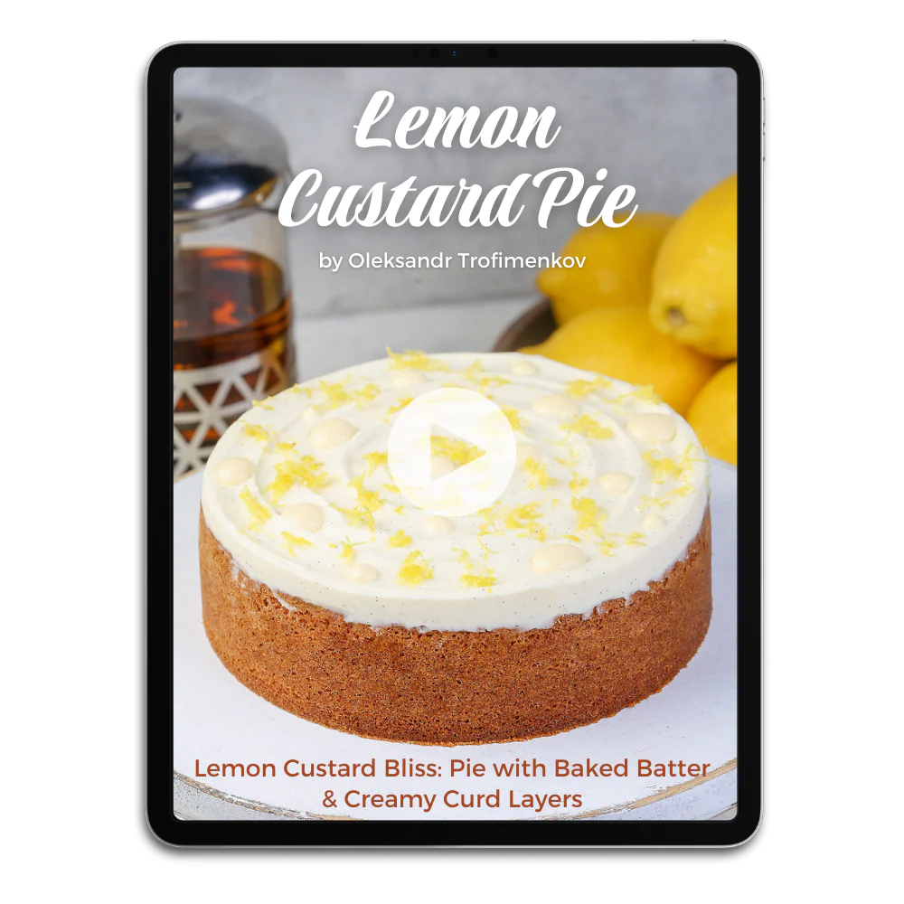 Lemon Custard Pie by Oleksandr Trofimenkov Video Class