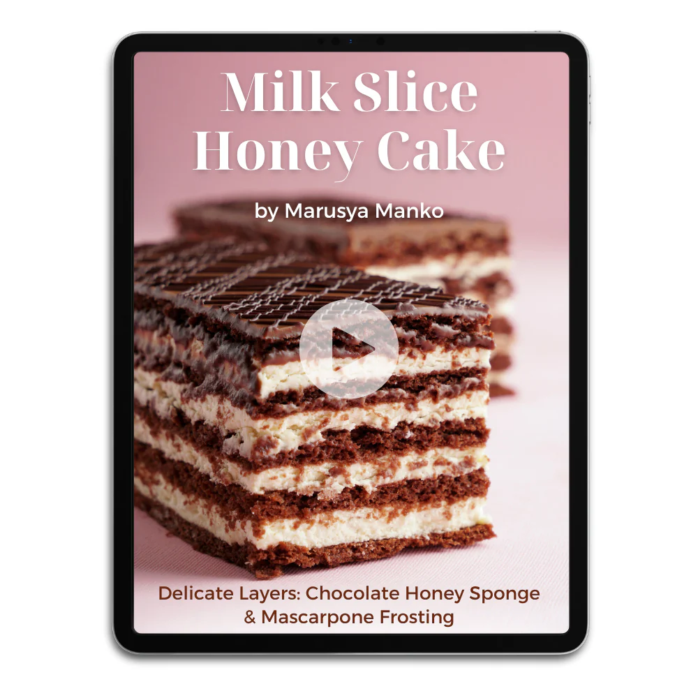 Milk Slice Honey Cake by Marusya Manko Video Class