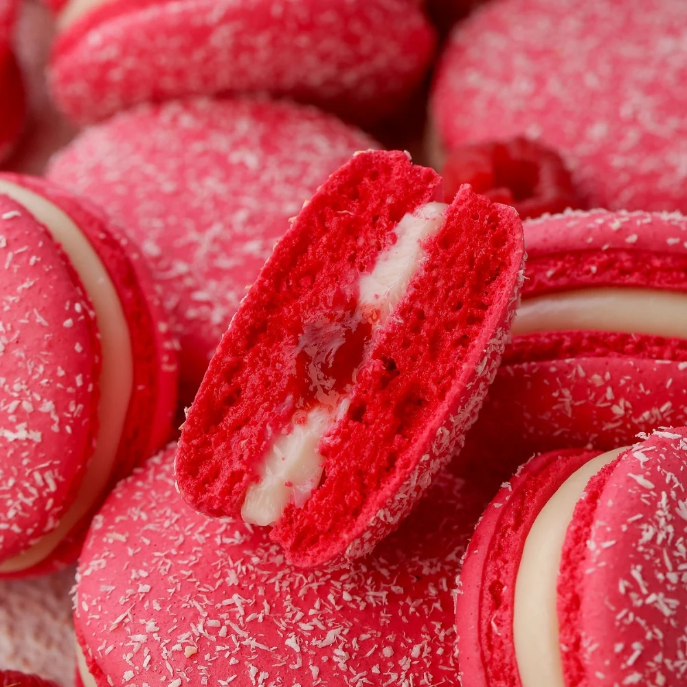 Raspberry and Coconut Macaron by Oleksandr Trofimenkov Video Class - Image 5