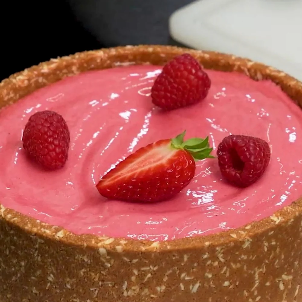 Raspberry-Mojito no-bake Cheesecake by Oleksandr Trofimenkov Video Class - Image 4