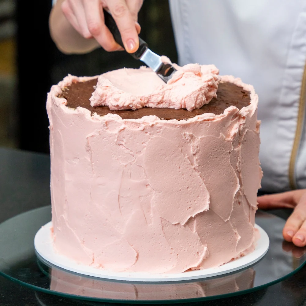 Raspberry-Rose Honey Cake by Marusya Manko Video Class - Image 4
