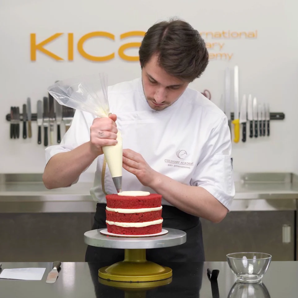 Red Velvet Sponge Cake by Oleksandr Trofimenkov Video Class - Image 4