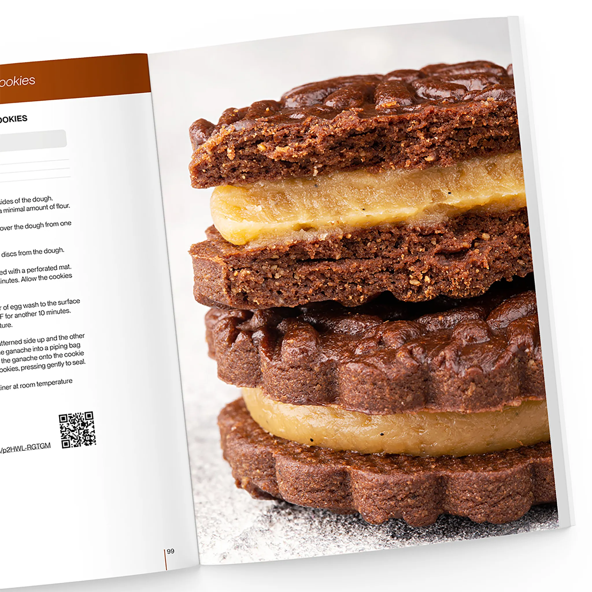 Sandwich Cookies: Bake, Fill and Enjoy 20 Irresistibly Delicious Cookies - Image 8