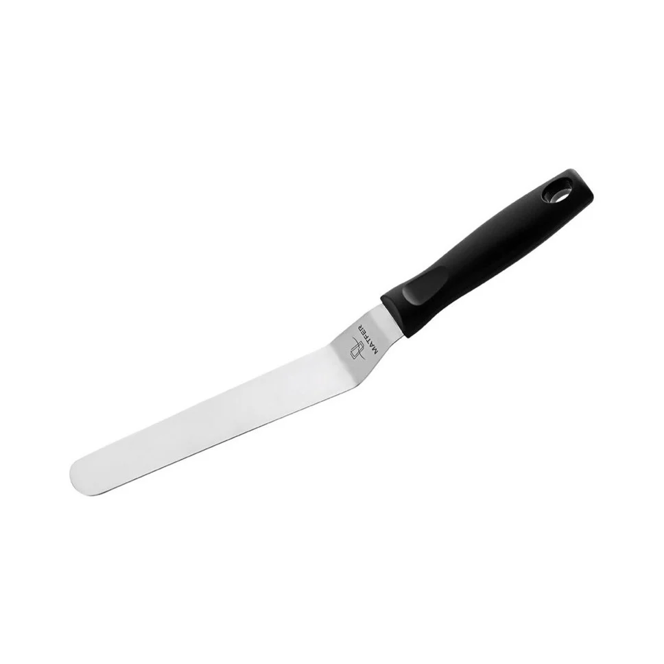 Stainless Steel Bent Spatula - Image 4