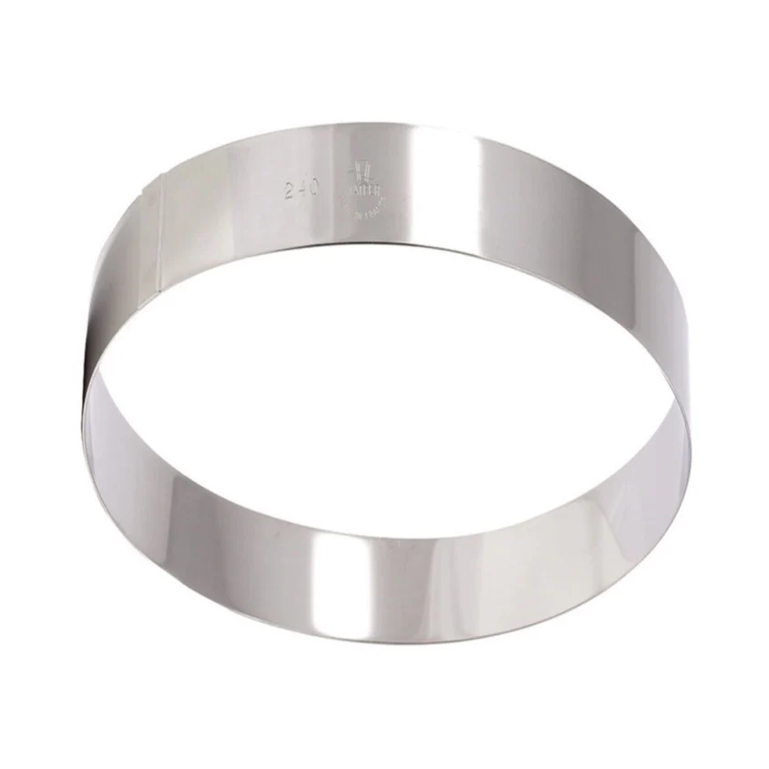 Stainless Steel Circle Cake Frame Height 3.5 cm