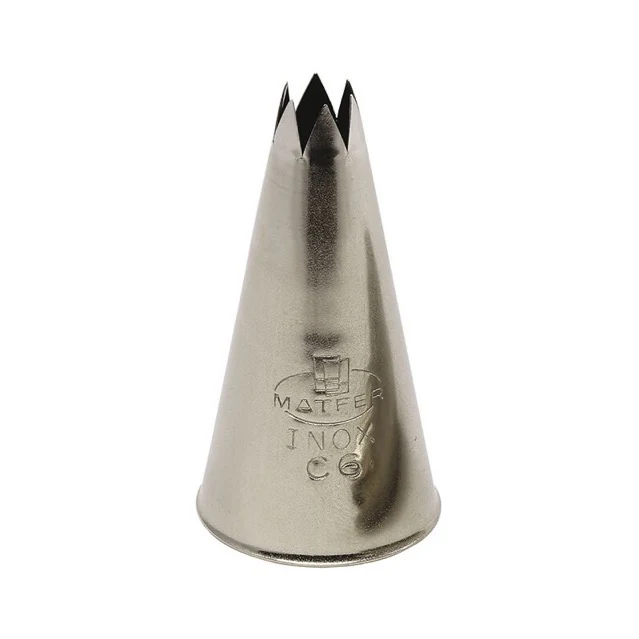 Stainless Steel Open Star Tips