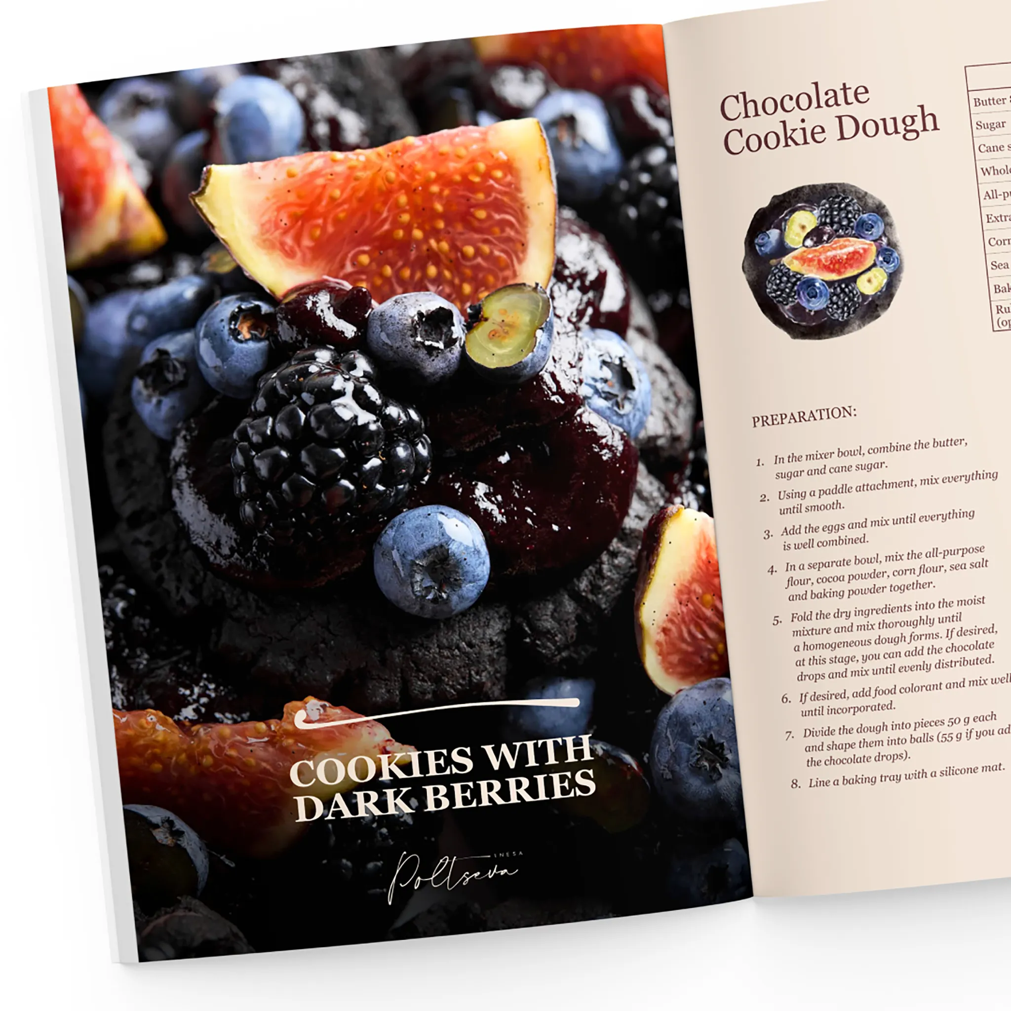 Fine Cookies by Inesa Poltseva: Discover 6 Varieties of Nutty, Berry and Citrus Flavors - Image 3