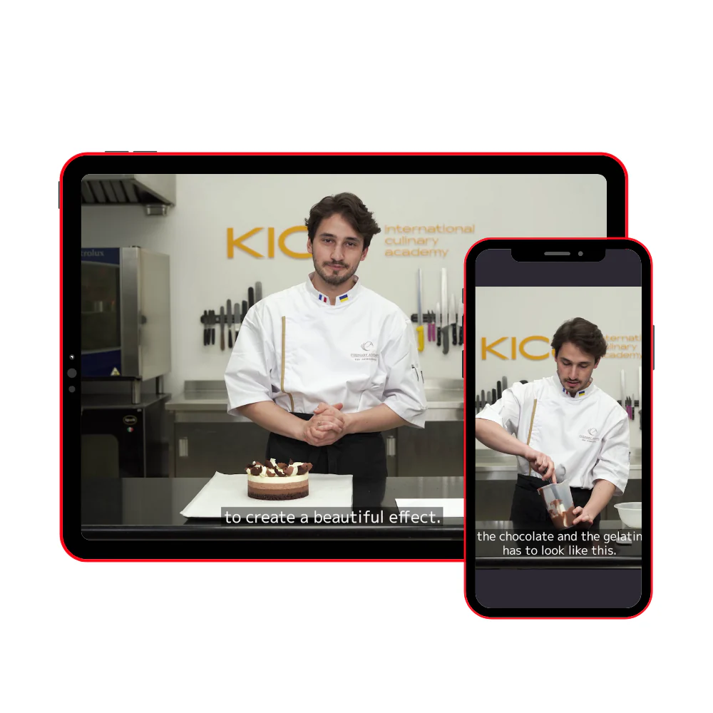 Three Chocolates No-bake Cheesecake Video Class - Image 3