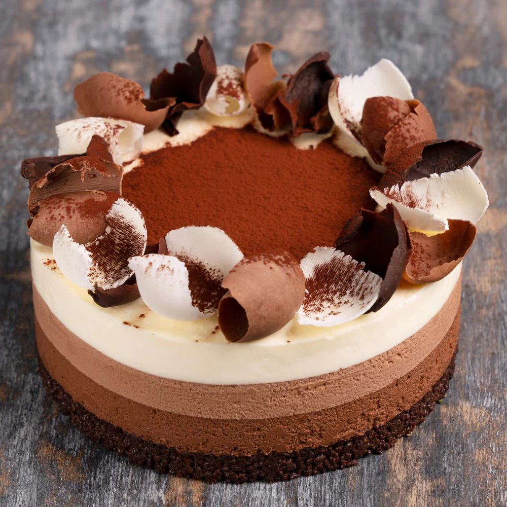 Three Chocolates No-bake Cheesecake Video Class - Image 5