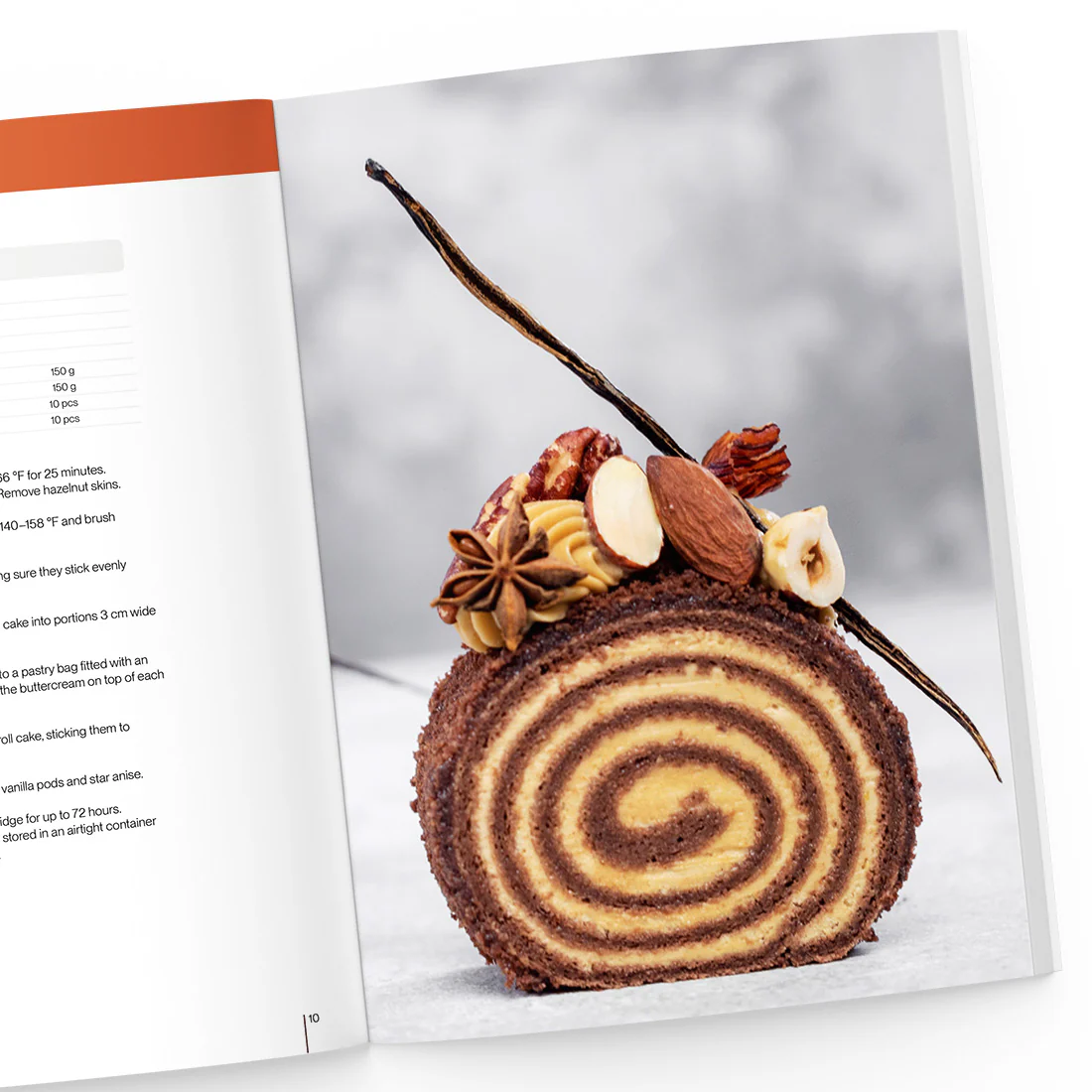 3 Light and Moist Swiss Roll Cakes with a variety of flavors - Image 3