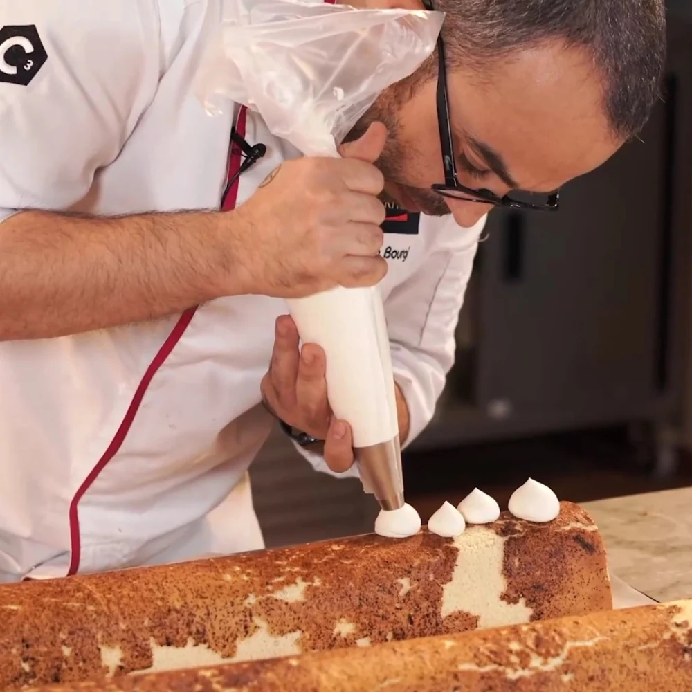 Tiramisu Cake Roll by Karim Bourgi Video Class - Image 4