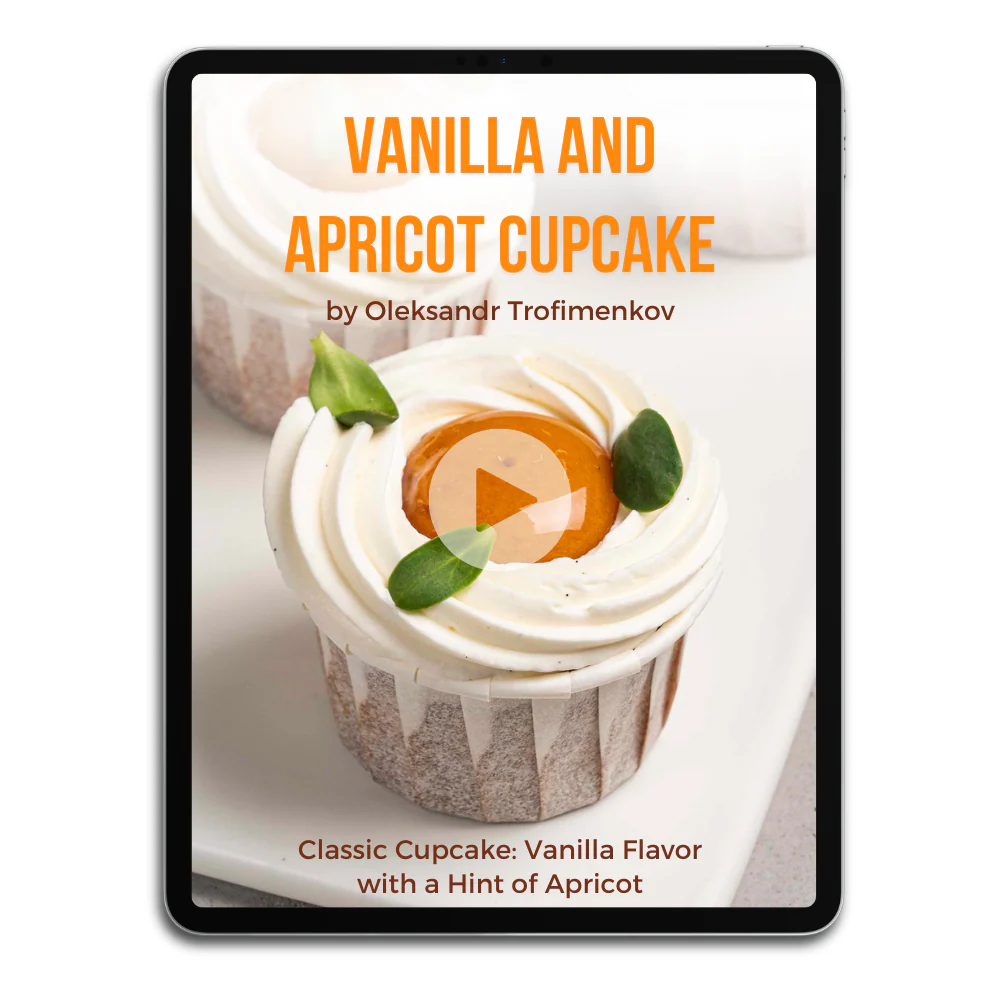 Vanilla and Apricot Cupcake by Oleksandr Trofimenkov Video Class